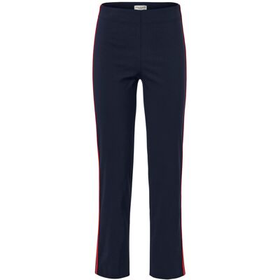 Tchibo - Stretchhose mit Galonstreifen - Damen - Gr. 44 - dunkelblau Tchibo - Stretchhose mit Galonstreifen - Damen - Gr. 44 - dunkelblau