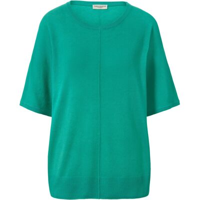 Tchibo - Feinstrick-Shirt mit Leinen - Damen - Gr. S - blau Tchibo - Feinstrick-Shirt mit Leinen - Damen - Gr. S - blau