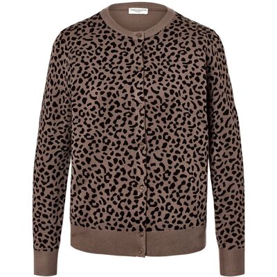 Tchibo - Bedruckter Feinstrick-Cardigan - Damen - Gr. M - schwarz/print Tchibo - Bedruckter Feinstrick-Cardigan - Damen - Gr. M - schwarz/print