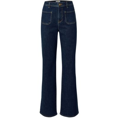Tchibo - Flared Jeans – Fit »Cara« - Damen - Gr. 46 - dunkelblau Tchibo - Flared Jeans – Fit »Cara« - Damen - Gr. 46 - dunkelblau