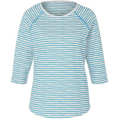 Tchibo - Gestreiftes Shirt mit 3/4-Arm - Damen - Gr. S - blau/gestreift Tchibo - Gestreiftes Shirt mit 3/4-Arm - Damen - Gr. S - blau/gestreift