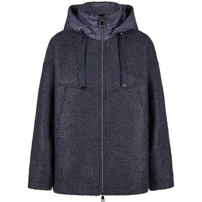 Tchibo - Barbara Lebek Bouclé-Wolljacke - Damen - Gr. 50 - blau Tchibo - Barbara Lebek Bouclé-Wolljacke - Damen - Gr. 50 - blau