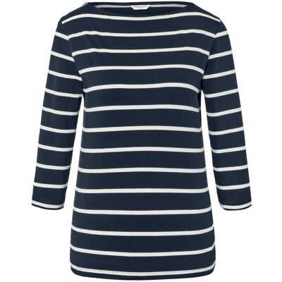 Tchibo - Gestreiftes Shirt mit 3/4-Arm - Damen - Gr. S - dunkelblau/gestreift Tchibo - Gestreiftes Shirt mit 3/4-Arm - Damen - Gr. S - dunkelblau/gestreift