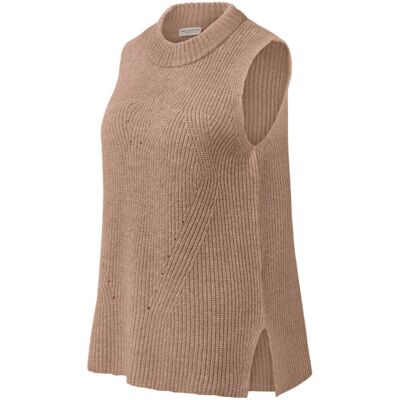 Tchibo - Strick-Pullunder - Damen - Gr. L - beige Tchibo - Strick-Pullunder - Damen - Gr. L - beige