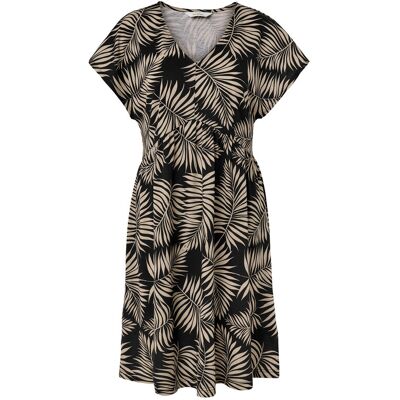 Tchibo - Bedrucktes Jerseykleid - Damen - Gr. XL - schwarz/print Tchibo - Bedrucktes Jerseykleid - Damen - Gr. XL - schwarz/print
