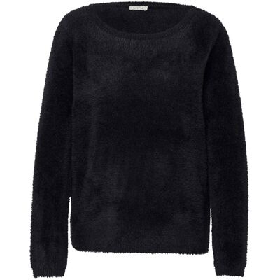 Tchibo - Flauschiger Strickpullover - Damen - Gr. S - schwarz Tchibo - Flauschiger Strickpullover - Damen - Gr. S - schwarz