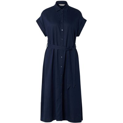 Tchibo - Leinenkleid - Damen - Gr. 48 - dunkelblau Tchibo - Leinenkleid - Damen - Gr. 48 - dunkelblau