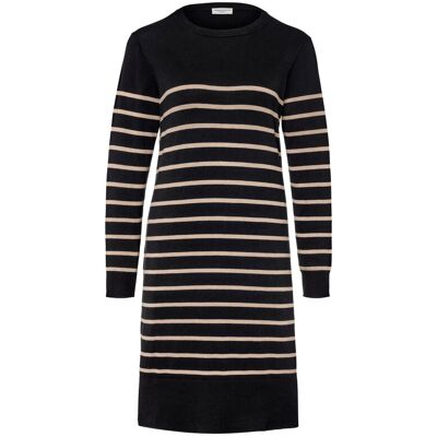Tchibo - Gestreiftes Feinstrickkleid - Damen - Gr. M - schwarz/gestreift Tchibo - Gestreiftes Feinstrickkleid - Damen - Gr. M - schwarz/gestreift