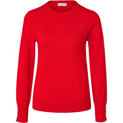Tchibo - Feinstrickpullover - Damen - Gr. M - rot Tchibo - Feinstrickpullover - Damen - Gr. M - rot