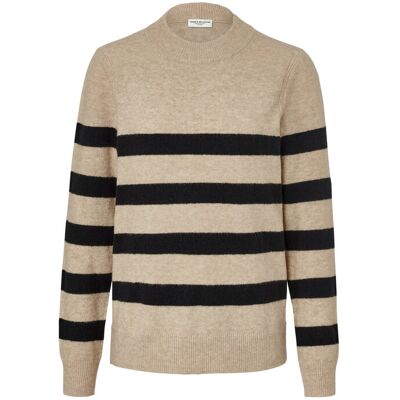 Tchibo - Gestreifter Strickpullover - Damen - Gr. L - schwarz/gestreift Tchibo - Gestreifter Strickpullover - Damen - Gr. L - schwarz/gestreift