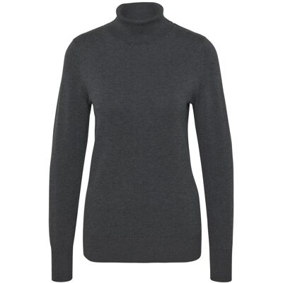 Tchibo - Feinstrick-Rollkragenpullover - Damen - Gr. M - grau Tchibo - Feinstrick-Rollkragenpullover - Damen - Gr. M - grau