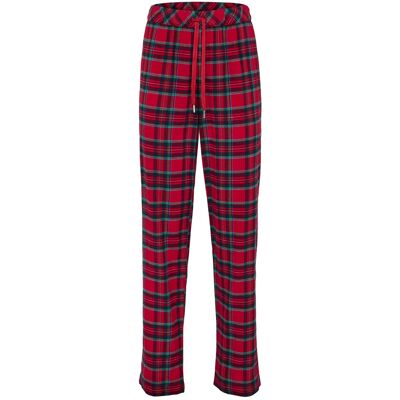 Tchibo - Flanell-Relaxhose - Damen - Gr. 34 - rot/kariert Tchibo - Flanell-Relaxhose - Damen - Gr. 34 - rot/kariert