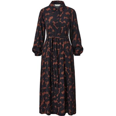 Tchibo - Bedrucktes Webkleid - Damen - Gr. 44 - schwarz/print Tchibo - Bedrucktes Webkleid - Damen - Gr. 44 - schwarz/print