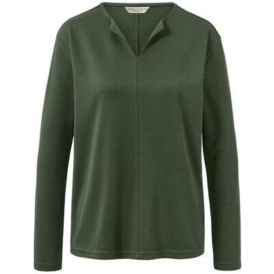 Tchibo - Blusenshirt - Damen - Gr. S - dunkelgrün Tchibo - Blusenshirt - Damen - Gr. S - dunkelgrün
