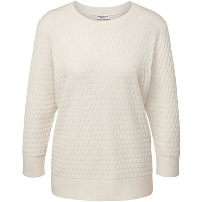 Tchibo - Strickpullover mit Struktur - Damen - Gr. S - creme Tchibo - Strickpullover mit Struktur - Damen - Gr. S - creme