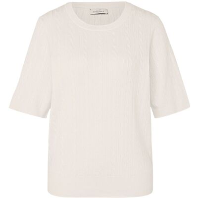 Tchibo - Feinstrickpullover mit Zopfmuster - Damen - Gr. M - beige Tchibo - Feinstrickpullover mit Zopfmuster - Damen - Gr. M - beige