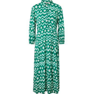 Tchibo - Bedrucktes Hemdblusenkleid - Damen - Gr. 42 - creme/print Tchibo - Bedrucktes Hemdblusenkleid - Damen - Gr. 42 - creme/print