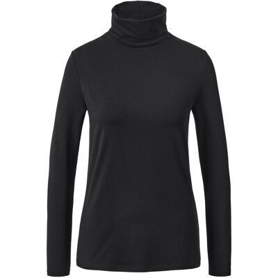 Tchibo - Rollkragenshirt - Damen - Gr. L - schwarz Tchibo - Rollkragenshirt - Damen - Gr. L - schwarz