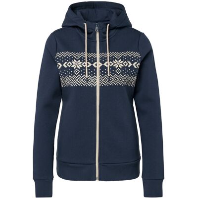 Tchibo - Sweatjacke - Damen - Gr. M - dunkelblau/print Tchibo - Sweatjacke - Damen - Gr. M - dunkelblau/print