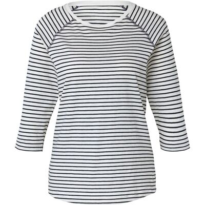 Tchibo - Gestreiftes Shirt mit 3/4-Arm - Damen - Gr. S - dunkelblau/gestreift Tchibo - Gestreiftes Shirt mit 3/4-Arm - Damen - Gr. S - dunkelblau/gestreift
