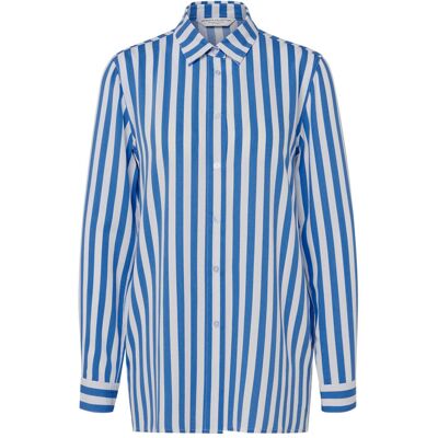 Tchibo - Gestreifte Bluse - Damen - Gr. 44 - hellblau/gestreift Tchibo - Gestreifte Bluse - Damen - Gr. 44 - hellblau/gestreift