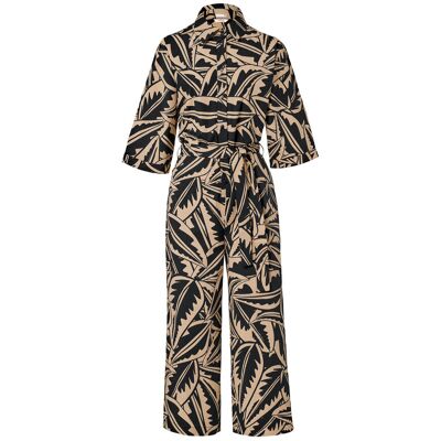 Tchibo - Popeline-Overall - Damen - Gr. 44 - schwarz Tchibo - Popeline-Overall - Damen - Gr. 44 - schwarz
