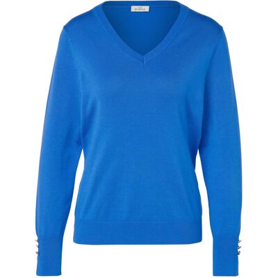 Tchibo - Feinstrickpullover - Damen - Gr. L - blau Tchibo - Feinstrickpullover - Damen - Gr. L - blau