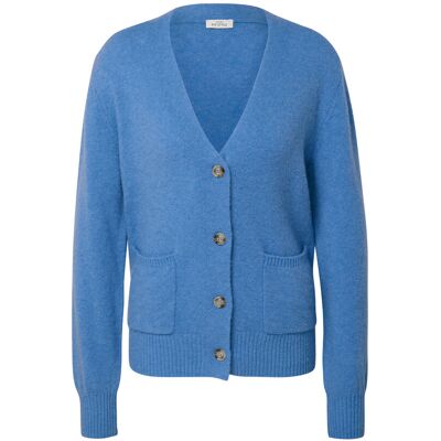 Tchibo - Strickcardigan mit Wolle - Damen - Gr. S - blau Tchibo - Strickcardigan mit Wolle - Damen - Gr. S - blau