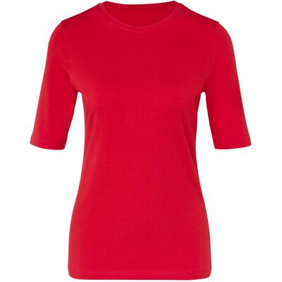 Tchibo - Basic Halbarmshirt - Damen - Gr. XXL - rot Tchibo - Basic Halbarmshirt - Damen - Gr. XXL - rot