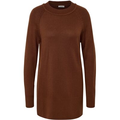 Tchibo - Langer Strickpullover - Damen - Gr. XL - cognac Tchibo - Langer Strickpullover - Damen - Gr. XL - cognac