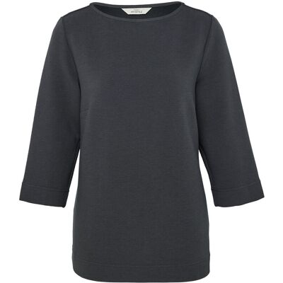 Tchibo - Strukturiertes Shirt - Damen - Gr. S - anthrazit Tchibo - Strukturiertes Shirt - Damen - Gr. S - anthrazit