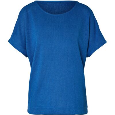 Tchibo - Strukturiertes Shirt - Damen - Gr. M - blau Tchibo - Strukturiertes Shirt - Damen - Gr. M - blau