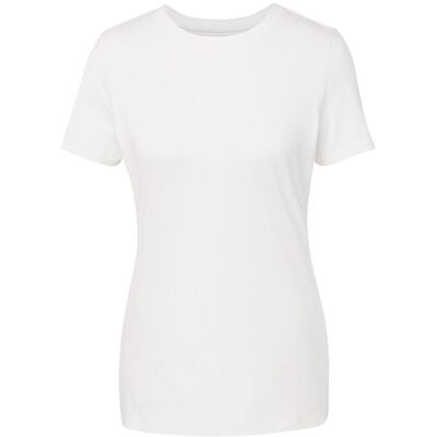 Tchibo - Basic T-Shirt - Damen - Gr. M - weiss Tchibo - Basic T-Shirt - Damen - Gr. M - weiss
