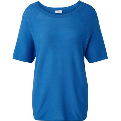 Tchibo - Feinstrick-Shirt - Damen - Gr. S - blau Tchibo - Feinstrick-Shirt - Damen - Gr. S - blau