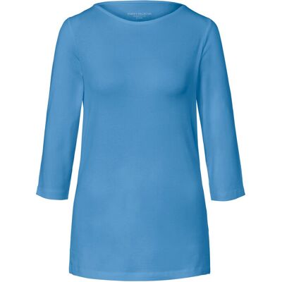 Tchibo - Shirt mit 3/4-Arm - Damen - Gr. M - hellblau Tchibo - Shirt mit 3/4-Arm - Damen - Gr. M - hellblau