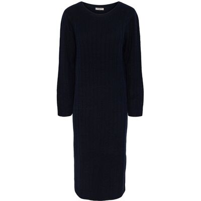 Tchibo - Geripptes Strickkleid - Damen - Gr. M - dunkelblau Tchibo - Geripptes Strickkleid - Damen - Gr. M - dunkelblau