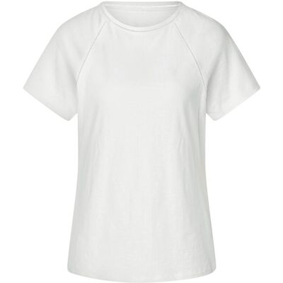 Tchibo - Shirt mit Crochet-Details - Damen - Gr. M - weiss Tchibo - Shirt mit Crochet-Details - Damen - Gr. M - weiss
