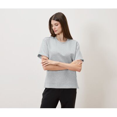 Tchibo - Shirt aus Modalmix - Damen - Gr. S - grau Tchibo - Shirt aus Modalmix - Damen - Gr. S - grau