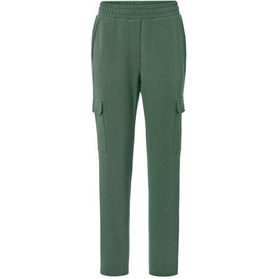 Tchibo - Joggpants mit Cargo-Taschen - Damen - Gr. XL - dunkelgrün Tchibo - Joggpants mit Cargo-Taschen - Damen - Gr. XL - dunkelgrün
