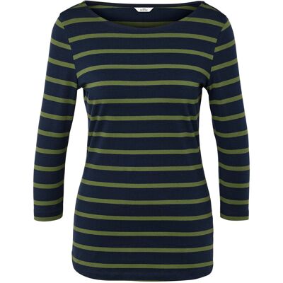 Tchibo - Gestreiftes Shirt mit 3/4-Arm - Damen - Gr. S - dunkelblau/gestreift Tchibo - Gestreiftes Shirt mit 3/4-Arm - Damen - Gr. S - dunkelblau/gestreift