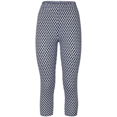 Tchibo - Bedruckte 3/4-Leggings - Damen - Gr. XXL - dunkelblau/print Tchibo - Bedruckte 3/4-Leggings - Damen - Gr. XXL - dunkelblau/print