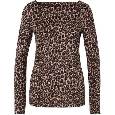 Tchibo - Langarmshirt - Damen - Gr. S - schwarz/print Tchibo - Langarmshirt - Damen - Gr. S - schwarz/print