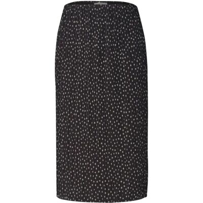 Street One Midi-Rock - Damen - Gr. 36 - schwarz Street One Midi-Rock - Damen - Gr. 36 - schwarz