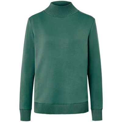 Tchibo - Sweatshirt mit Stehkragen - Damen - Gr. XL - grün Tchibo - Sweatshirt mit Stehkragen - Damen - Gr. XL - grün