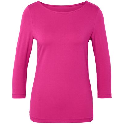 Tchibo - Shirt mit 3/4-Arm - Damen - Gr. L - pink Tchibo - Shirt mit 3/4-Arm - Damen - Gr. L - pink
