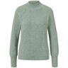 Tchibo - Strickpullover mit Stehkragen - Salbeifarben - Gr.: XL Polyester  XL 48/50 female