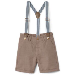 Tchibo - Kinder-Shorts - Braun -Kinder - Gr.: 74/80 Baumwolle  74/80 unisex