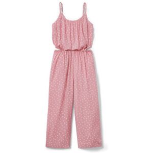 Tchibo - Kinder-Web-Jumpsuit in 7/8-Länge - Beige -Kinder - Gr.: 134/140 Viskose  134/140 unisex