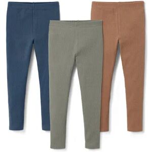 Tchibo - 3 Rippleggings - Dunkelblau -Kinder - Gr.: 86/92 Baumwolle 1x 86/92 unisex