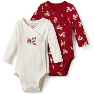 Tchibo - 2 Baby-Bodys - Creme -Baby - 100% Baumwolle - Gr.: 50/56 Baumwolle 1x 50/56 unisex